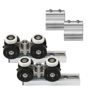 TommaSlide 300 Full Height, Single Door Fitting Set, 300kg Capacity