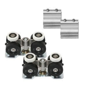 TommaSlide 300 Standard, Single Door Fitting Set, 300kg Capacity