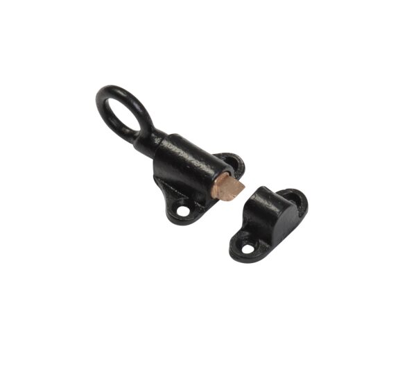 Kirkpatrick 607/607A Spring Fanlight Catches Traditional Black
