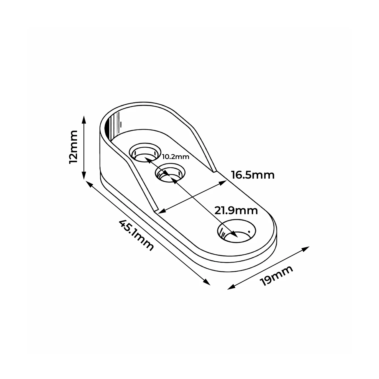 Oval End Socket