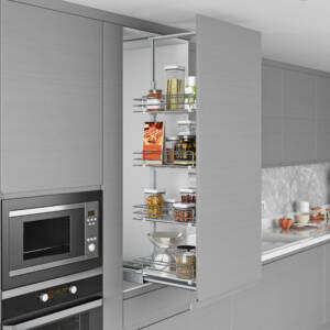 PURE Pull-Out Larder Unit with Soft Close