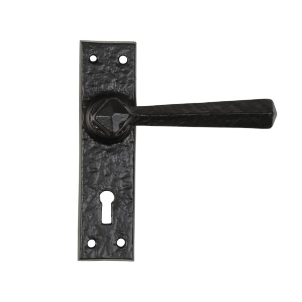 Kirkpatrick 2445 Lever Handle Sets Black Antique
