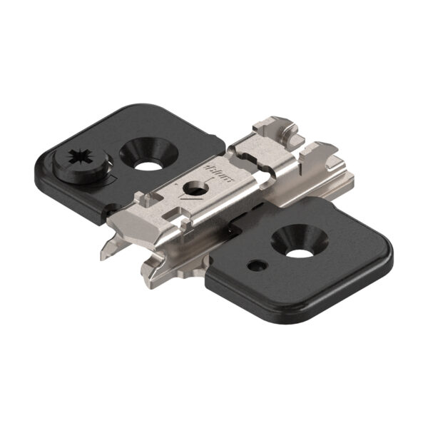 Blum Cruciform Cam Mouting Plate 2-Part Adjustable 0mm