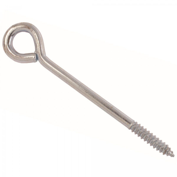 Screw In Vine Eyes BZP