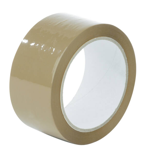 Parcel Tape Polypropylene  Brown/Clear