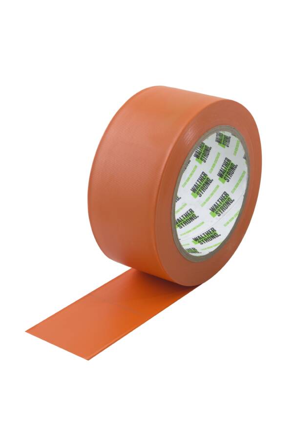 Cleanroom Construction Tape Orange 50mm x 33m