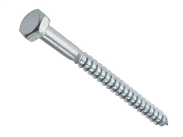 Coach Screws Hex Head  BZP