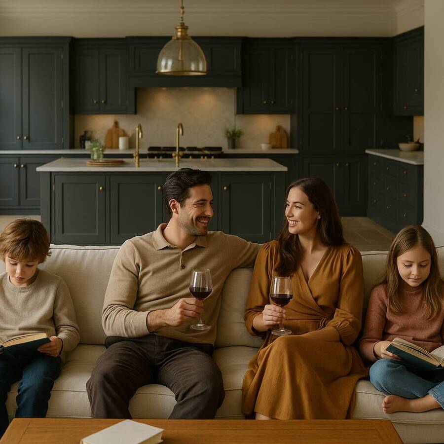 Creating spaces to relax in image