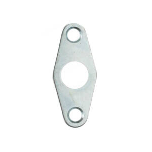 Budget Lock Flat Escutcheon Nickel Plate 51mm