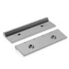 SELECT Dummy Hinge Polished Chrome 75mm